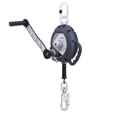 Kratos Safety FA2040110/S 10m Wire Rope Fall Arrest Block c/w Integrated Recovery System 