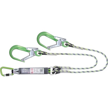  1.5m Gravity-S Y Forked Anti-Cut Shock Absorbing Kernmantle Lanyard | FA 30 610 15 