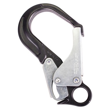 60mm Ansi Aluminium Double Action Scaffold Snap Karabiner (Pack of 2)