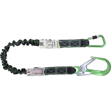 Kratos Safety FA3090020 2m Gravity Shock Absorbing Expandable Webbing Lanyard | FA 30 900 20 