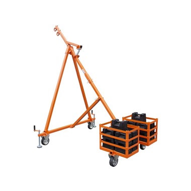 A-Frame Deadweight Anchor System With a Test Weight Trolley By G-Force 
