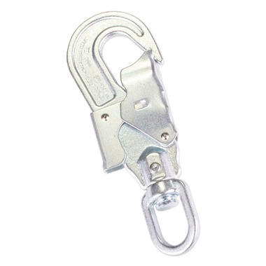21mm Steel Double-Action Swivel, Snaphook and Captive Eye (Pack of 3)