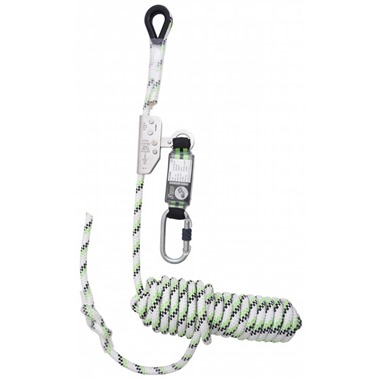 Guided Type Fall Arrester c/w 10mtr Kernmantle Rope By Kratos 