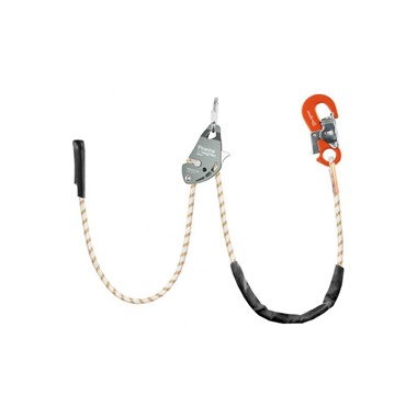 Heightec HT-LAH | PIRANHA Adjustable Lanyard 2mtr, 3mtr & 5mt - Screw Link & Safety Hook 
