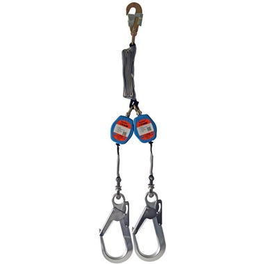 1.8B DUO 150kg Twin Self Retracting Lanyard | Tractel Blocfor