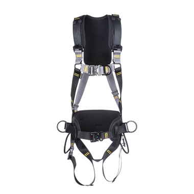 Front, Rear and Side D Harness with Quick release buckles