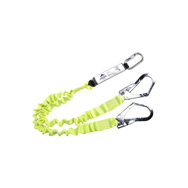 Portwest FP52 Double Elasticated 1.8mtr Lanyard with Shock Absorber