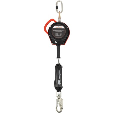 LifeGear Fall Arrest Block, Vertical/Horizontal Use – Available in 7m, 10m, and 15m