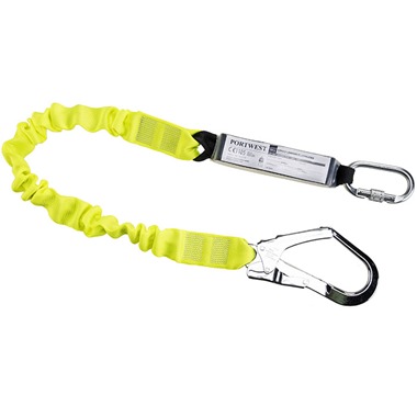 Single Elasticated Lanyard With Shock Absorber
