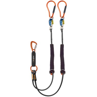 Heightec L2T170BC | ELITE 1.7mtr Steplock Twin Lanyard