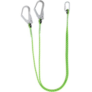 Scaffold Hook & Karabiner 'Y' Restraint Lanyard By G-Force 