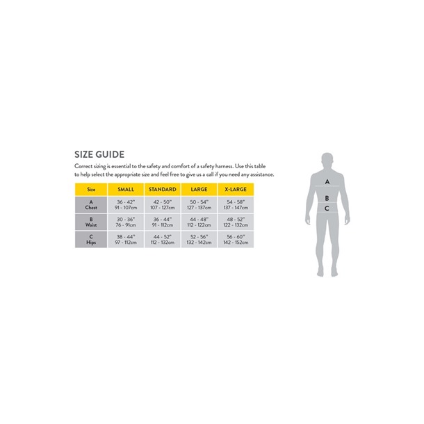 Fast Fit 2 Point Full Safety Harness- Small By Ridgegear 