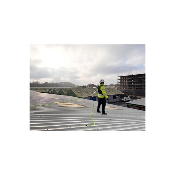 G-Force 14mm Vertical safety Line with Guided Fall Arrester