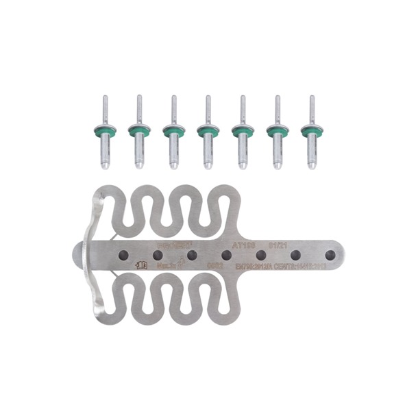 Anchorage Point with Shock Absorber for Sheet Metal By G-Force