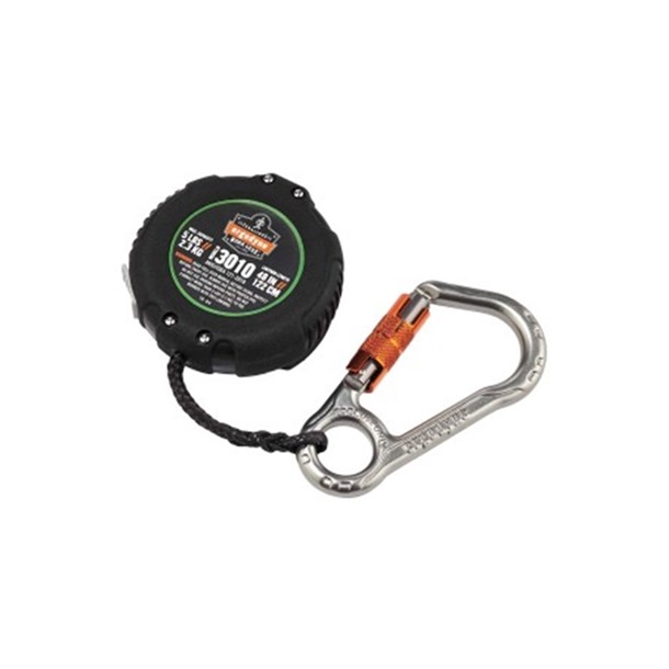 SQUIDS Retractable Tool Lanyard Single Karabiner By ERGODYNE 