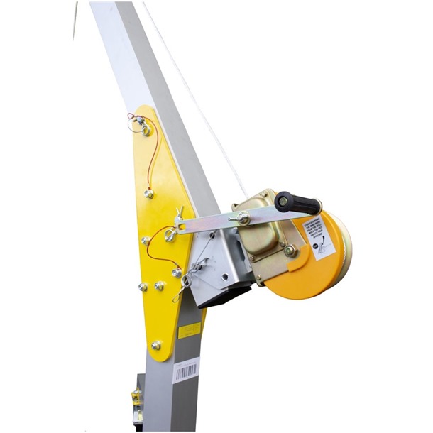 Lightweight and Durable Aluminium Davit with 20mtr Winch by G-Force 