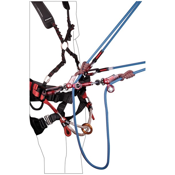 5mtr Work Positioning Lanyard Twin | C.A.M.P GYRO