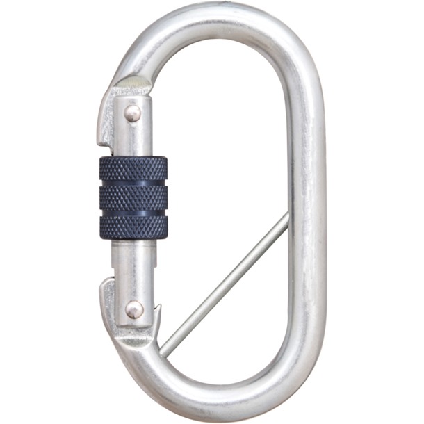 Steel Screw Locking Karabiner with Captive Pin (Pack of 10)