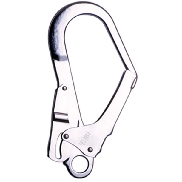 G-Force 140kg Adjustable Shock Absorbing Lanyard with Scaffolding Hook 2mtrs 