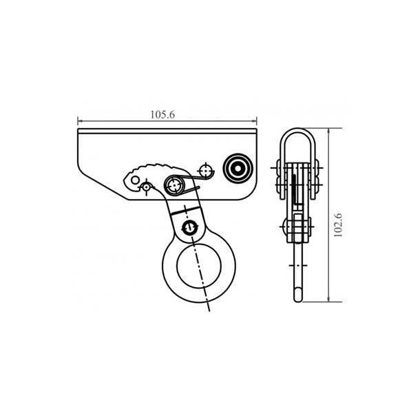 Guided Type Fall Arrester c/w 10mtr Kernmantle Rope By Kratos 