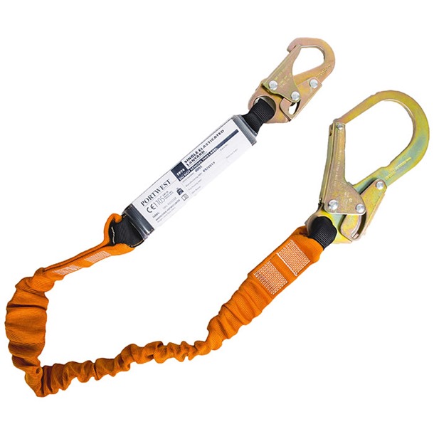 Single 140kg Lanyard with Shock Absorber