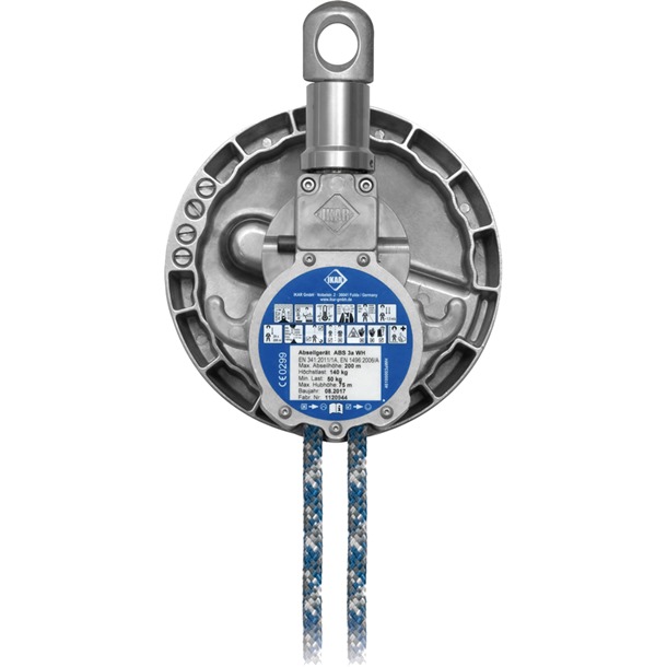 IKAR IKHILL | 40mtr Temporary Horizontal Lifeline kit c/w Integrated Rescue Function 