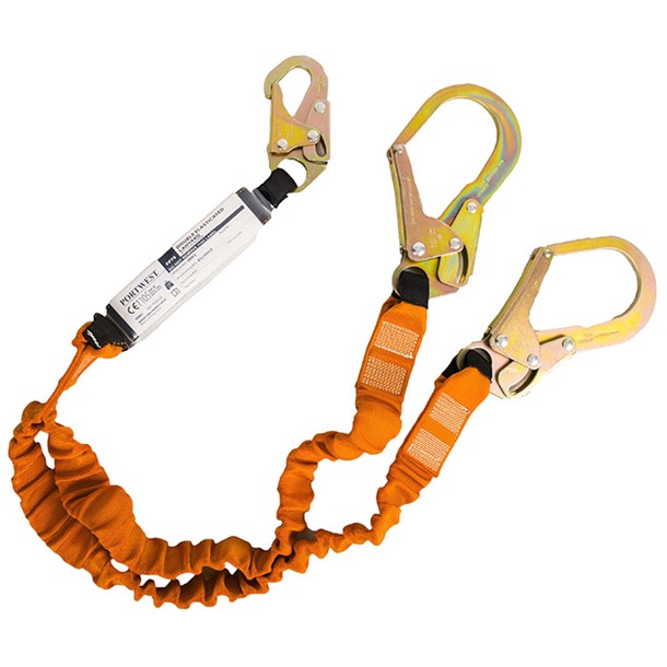 Double 140kg Lanyard with Shock Absorber