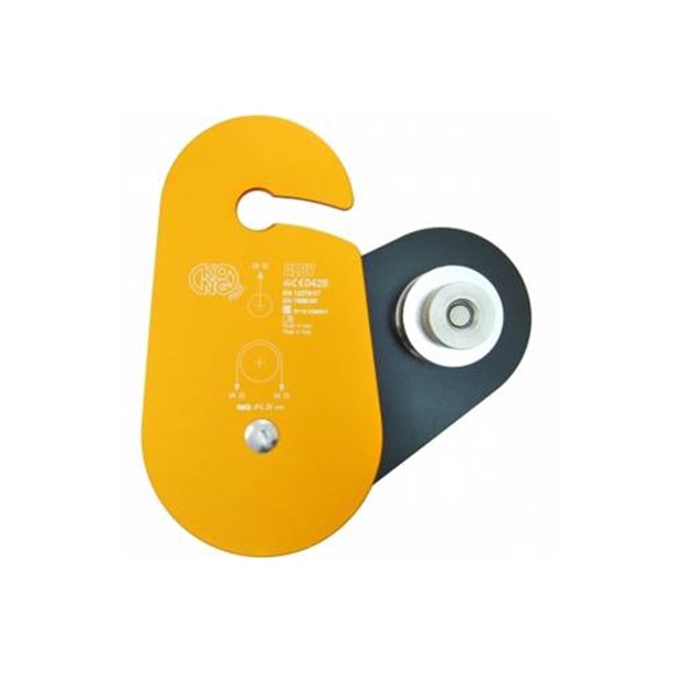 KONG Alby Yellow Aluminium Pulley | 50kN