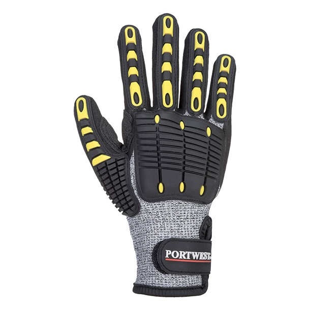 Anti Impact Cut Resistant Thermal Glove (Pack of 3)