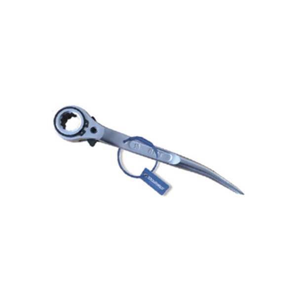 Tethered 19/21mm Ratchet Scaffold Spanner By Tool@rrest Global 