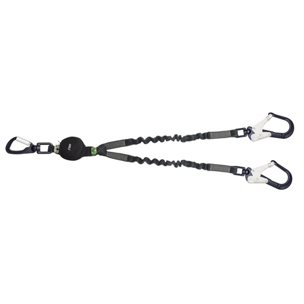 1.5m Gravity-S Y Forked Shock Absorbing Expandable Webbing Lanyard | FA 30 822 15 