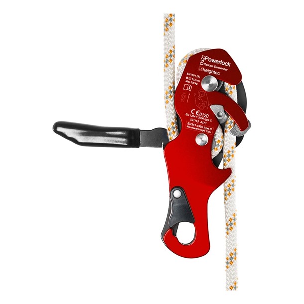 Heightec D321 POWERLOCK | Tower Rescue and Evacuation Descender 