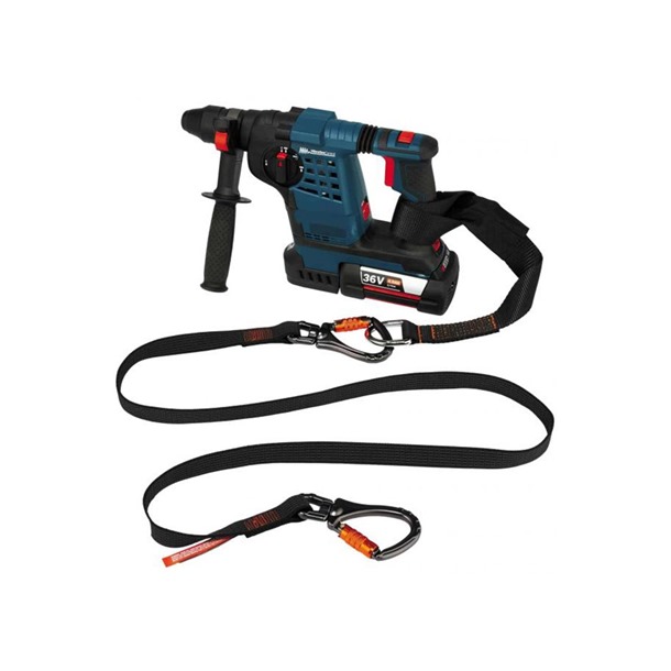 SQUIDS 18kg Tool Lanyard with Dual Double Locking Swivel Karabiners by ERGODYNE 
