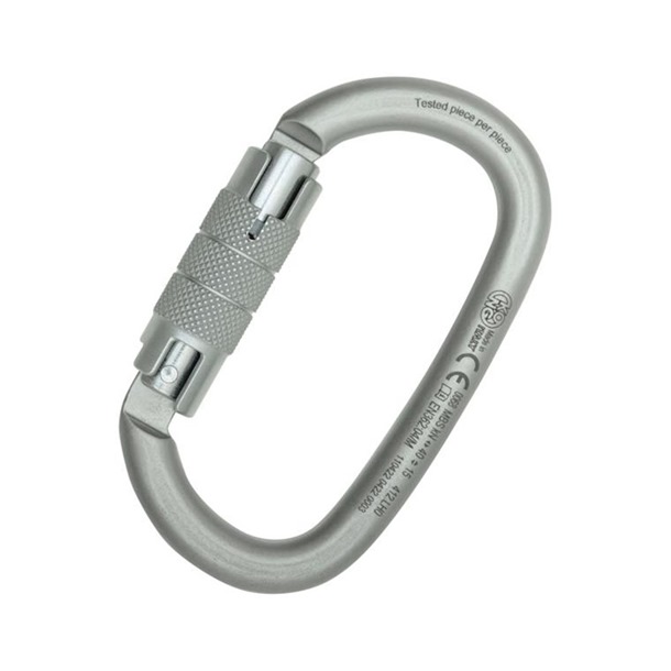 KONG Carbon Steel Ovalone Twistlock Karabiner | 40kN