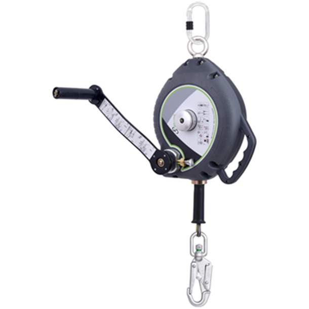 Safety 7ft Rescue Tripod & 20mtr Fall Arrester With Rescue Winch 