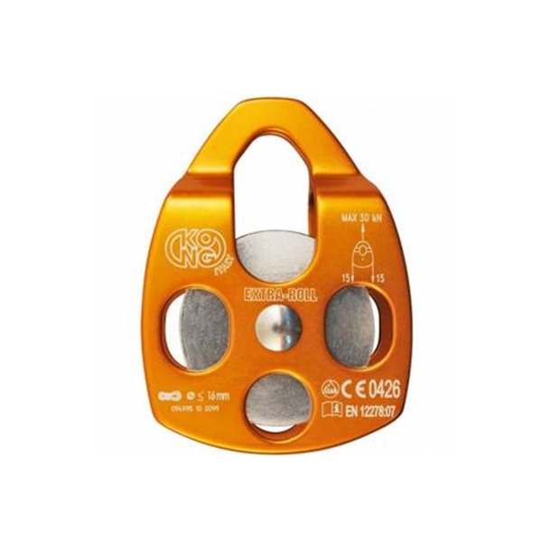 KONG Extra Roll Rope Pulley | 30kN M.B.S