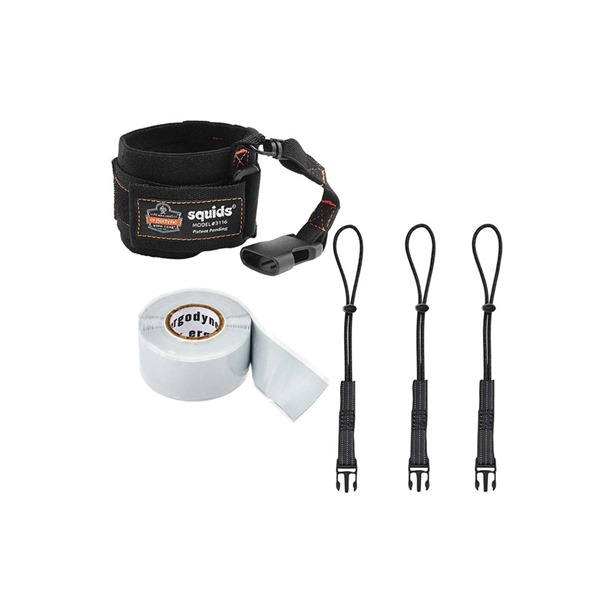 SQUIDS 1.9kg Wrist Lanyard Tethering Kit By ERGODYNE 