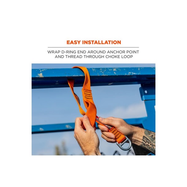 SQUIDS Anchor Chock Strap for Tool Tethering 27kg by ERGODYNE 