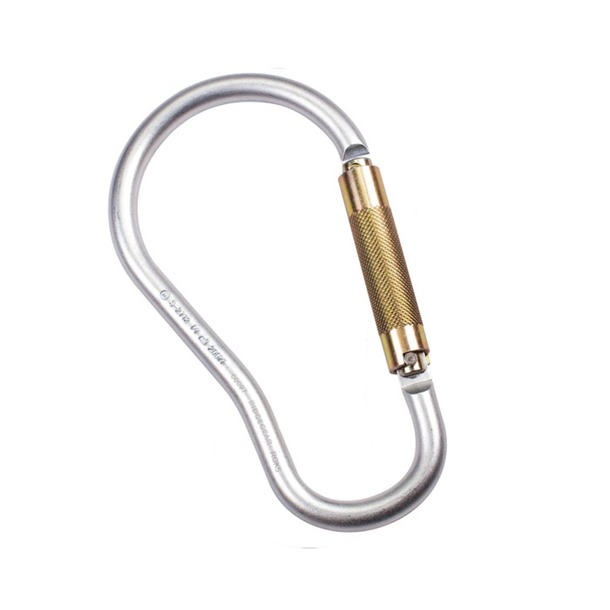55mm Steel Twistlock Scaffold Karabiner (Pack of 2)