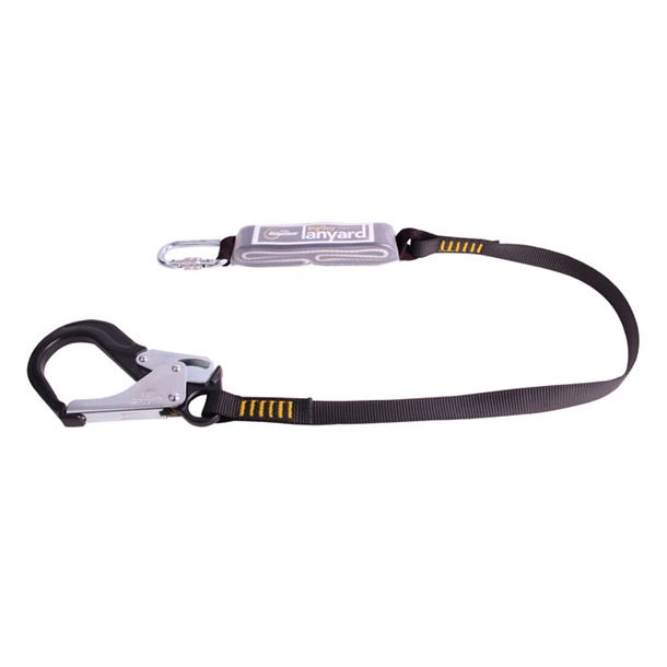 Single Leg Webbing Lanyard & Shock Absorber c/w RGK1 & RGK11 1.4m