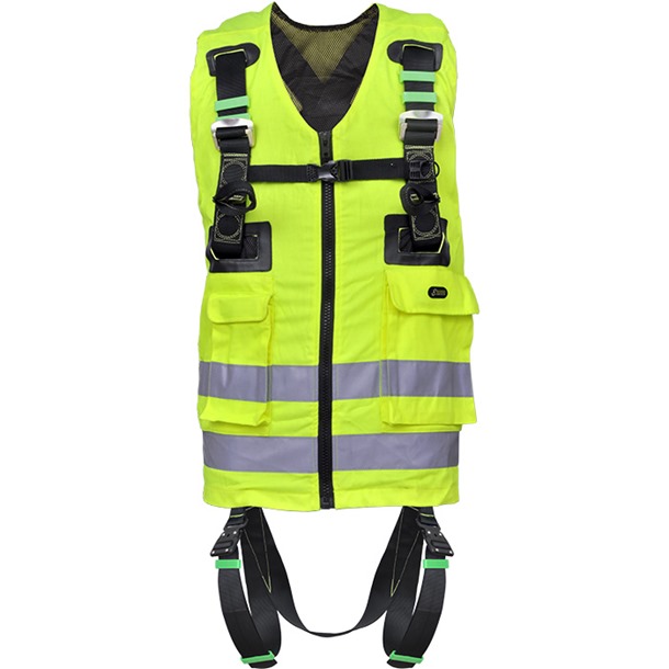 Yellow High-Visibility 2 Point Full Body Harness | FA 10 302 00 