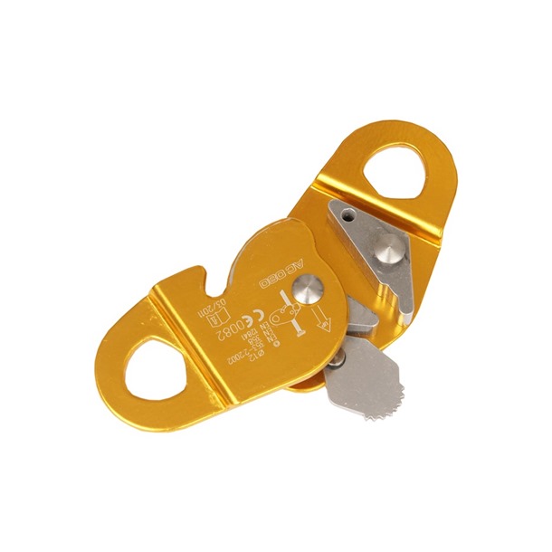 G-Force Guided Fall Arrester connected on 12mm Kernmantle Rope 