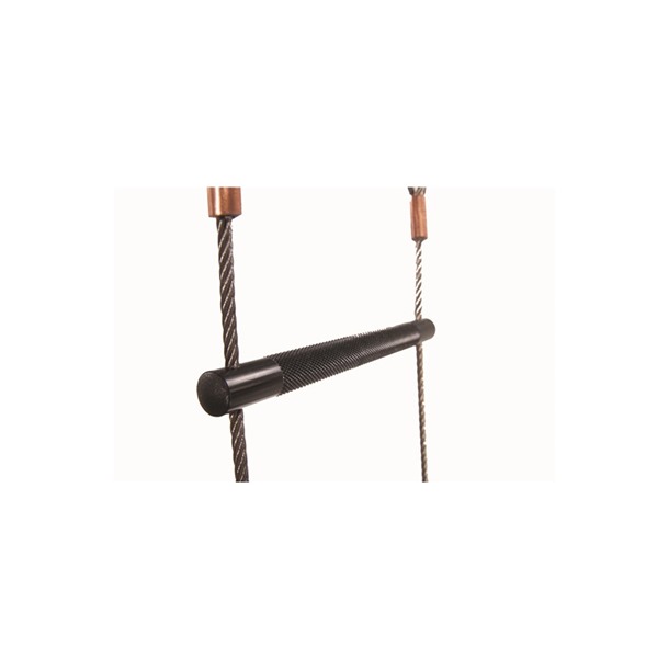 Black Rung Stainless Steel Wire Rope Ladder Swaged Eye By Lyon 