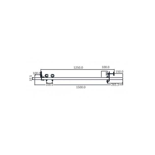 Aluminium Door Anchor By Kratos 