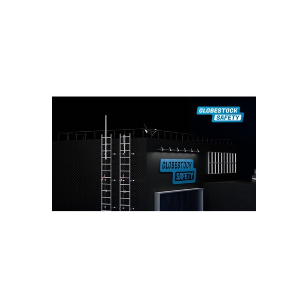 Vertical Ladder Lifeline Kit By Globestock 