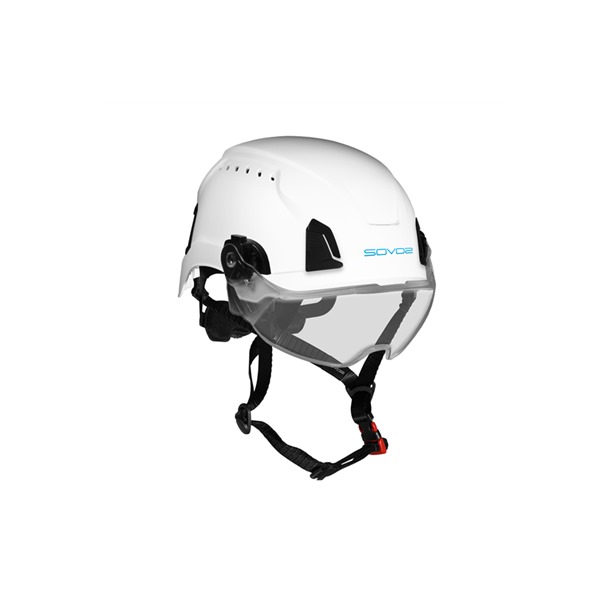 Clear Half Visor With Clips By SOVOS