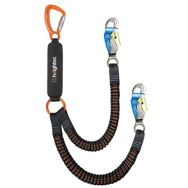 FLEXOR Elasticated Twin Lanyard c/w Steplock Hooks | 1.5mtr 