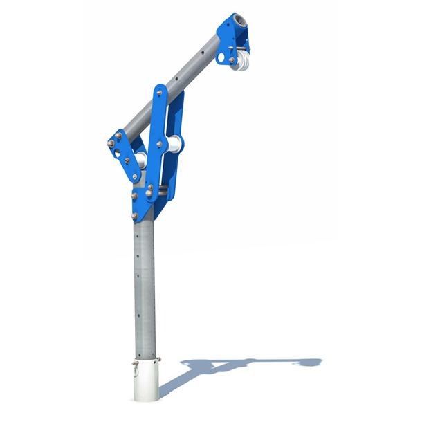 Floor Mount Adaptor | Tractel Davitrac Davit 