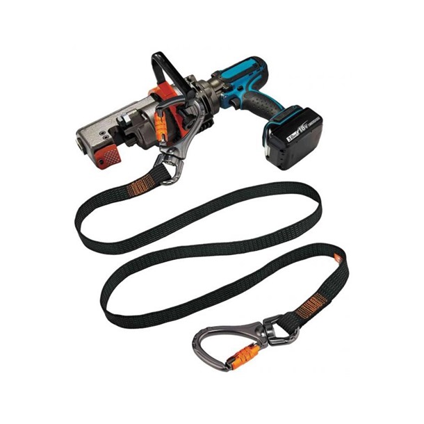 SQUIDS 18kg Tool Lanyard with Dual Double Locking Swivel Karabiners by ERGODYNE 
