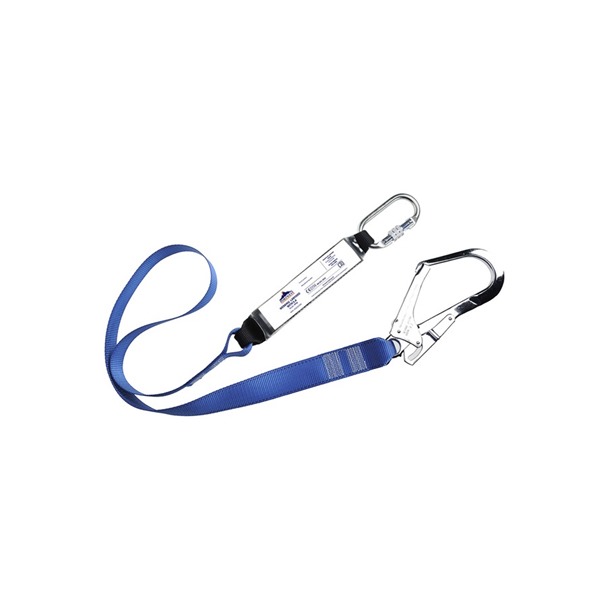 Portwest FP50 Single Webbing 1.8mtr Lanyard with Shock Absorber